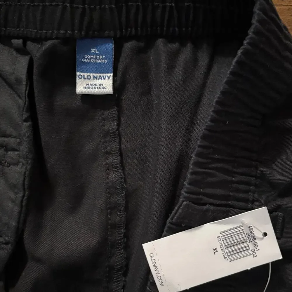 Old Navy Women’s XL 36 x 29 Pants Cargo Wide Leg Cotton Stretch Twill High Rise